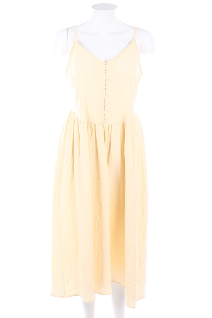 YAS - Midikleid mit Knöpfen - S