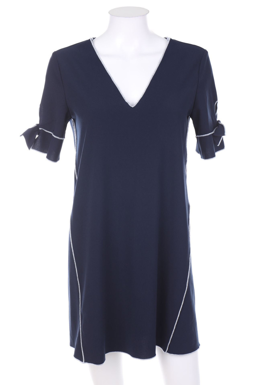 ZARA - Mini Dress with Bow - S