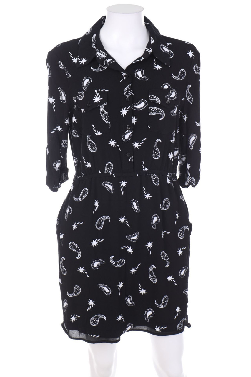 KOOKAI - Print-Blusenkleid mit Gummizug - D 40