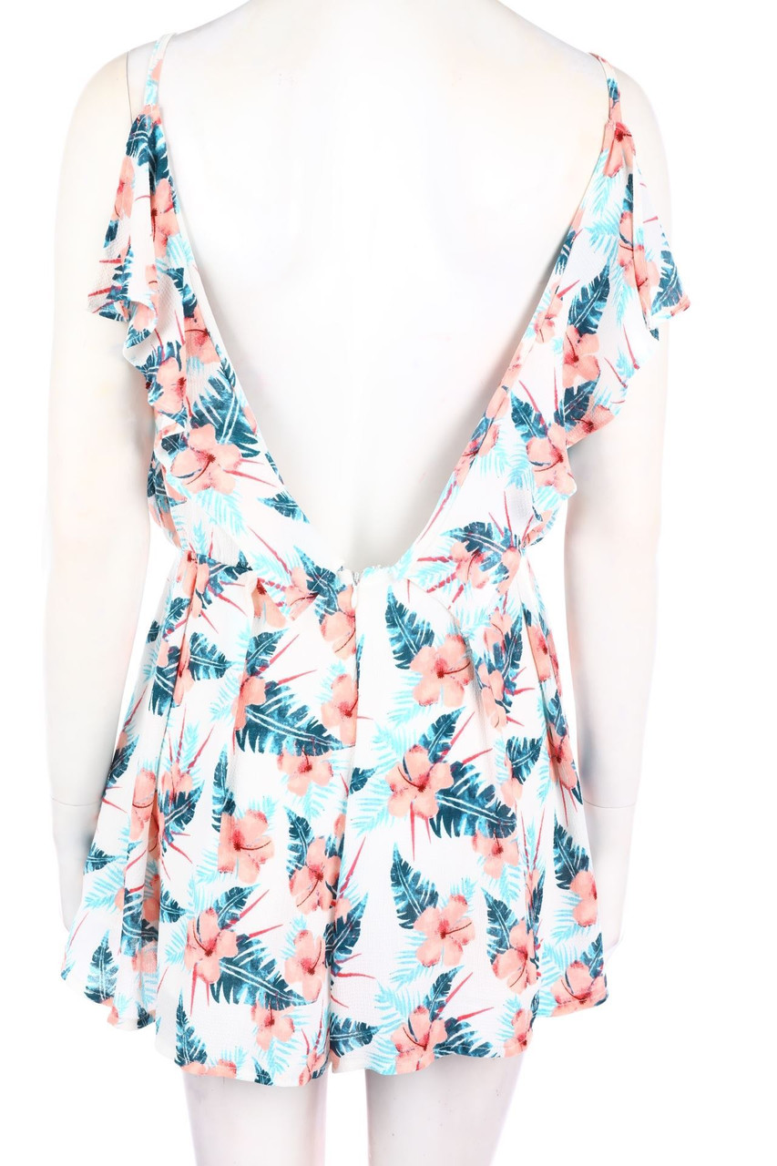 TALLY WEiJL - Hawaii-dress with Volants - L