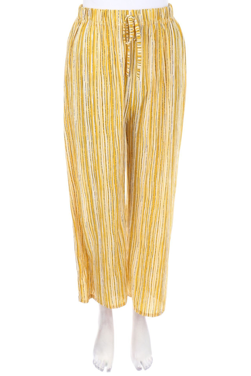 Only Fashion - Palazzo Pants with Stripes - XL