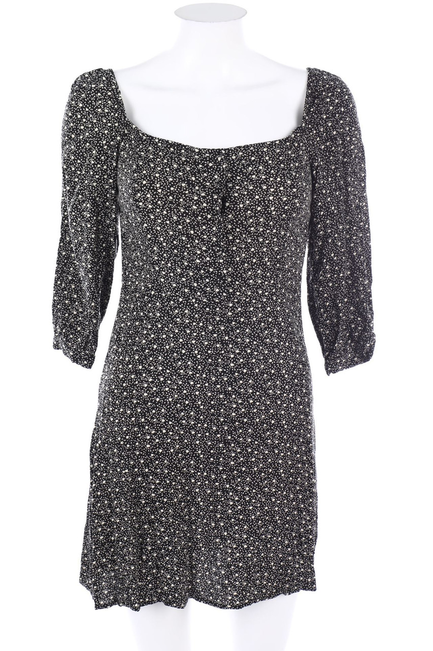 MANGO - Carmen-Mini Dress with Flower Print - S