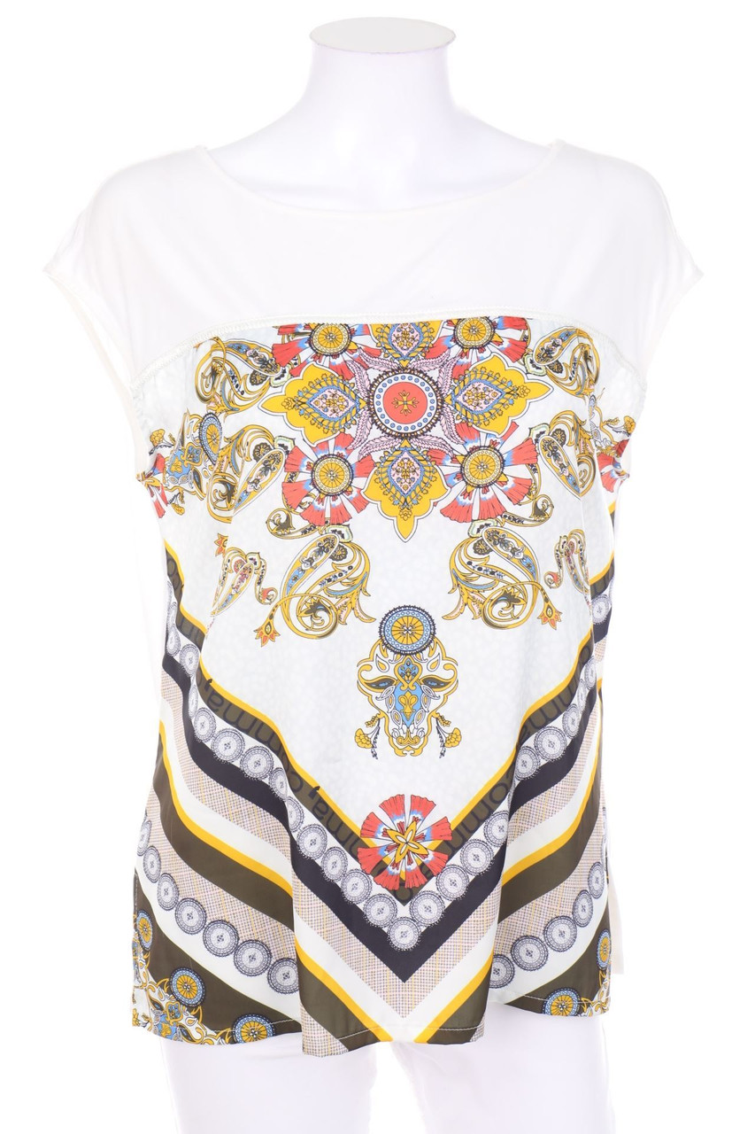 comma - Blusentop mit Print - D 40