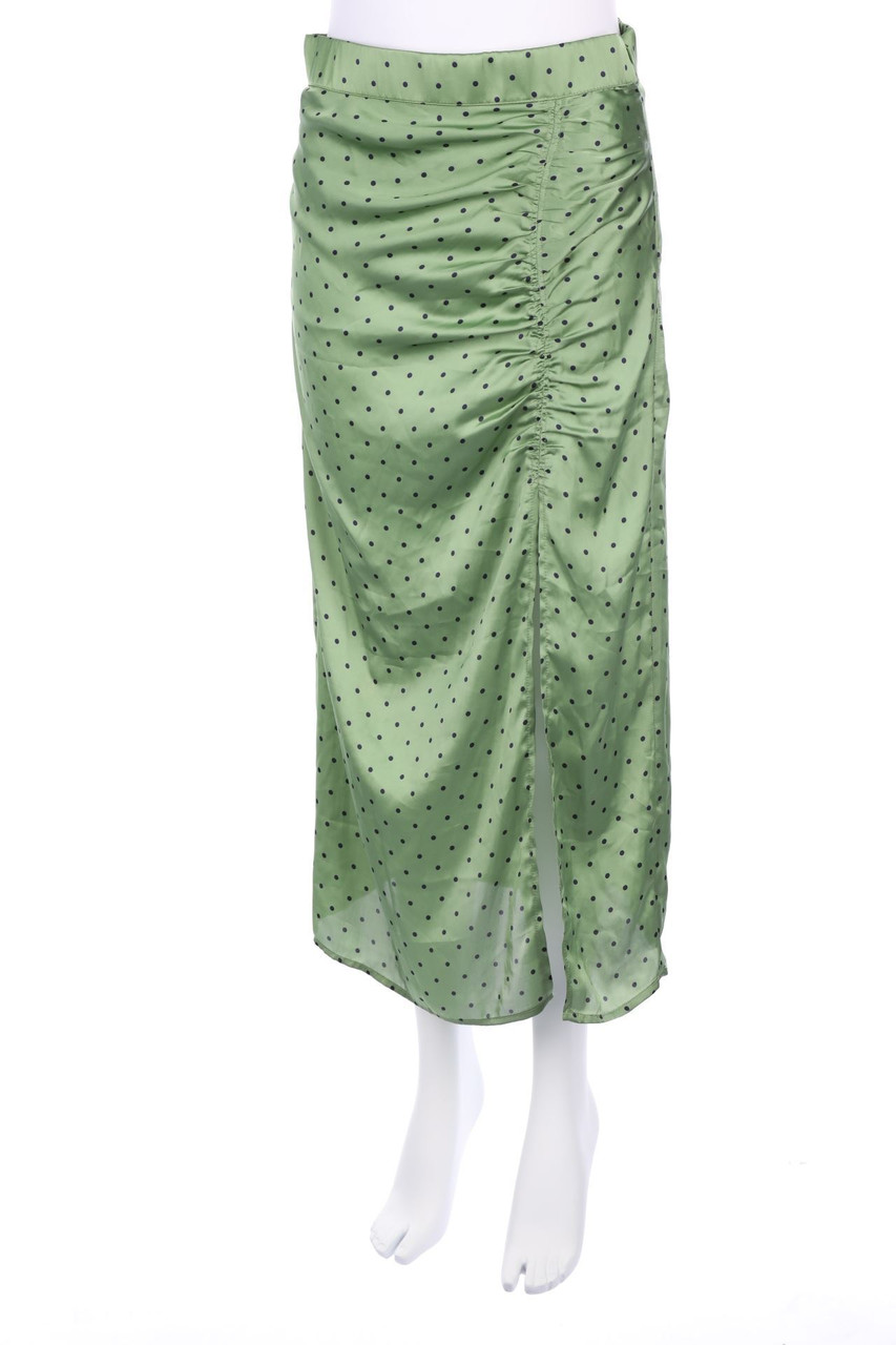 ZARA - Midirock mit Raffungen - M