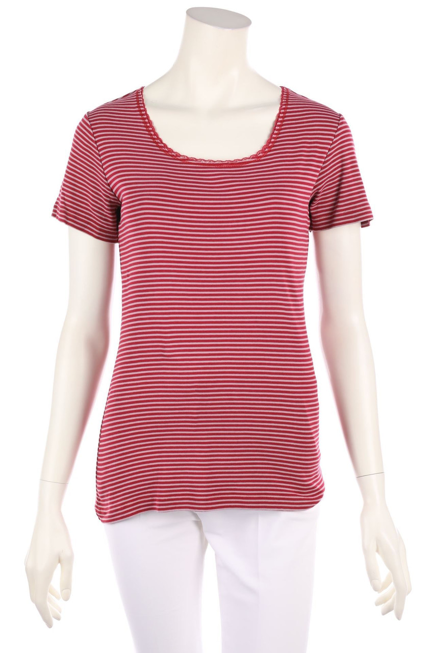 Sorgenfri sylt - Kurzarm-Shirt mit Streifen - S