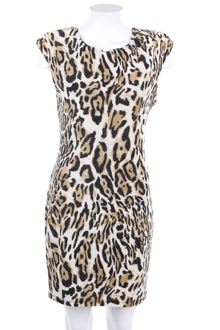 SINGLE Los Angeles - Mini Dress with Leo Print - M