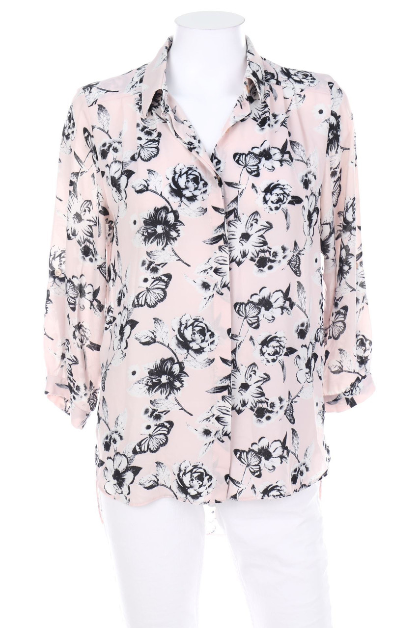 DOROTHY PERKINS - Print-Bluse mit 3/4-Ärmel - D 36