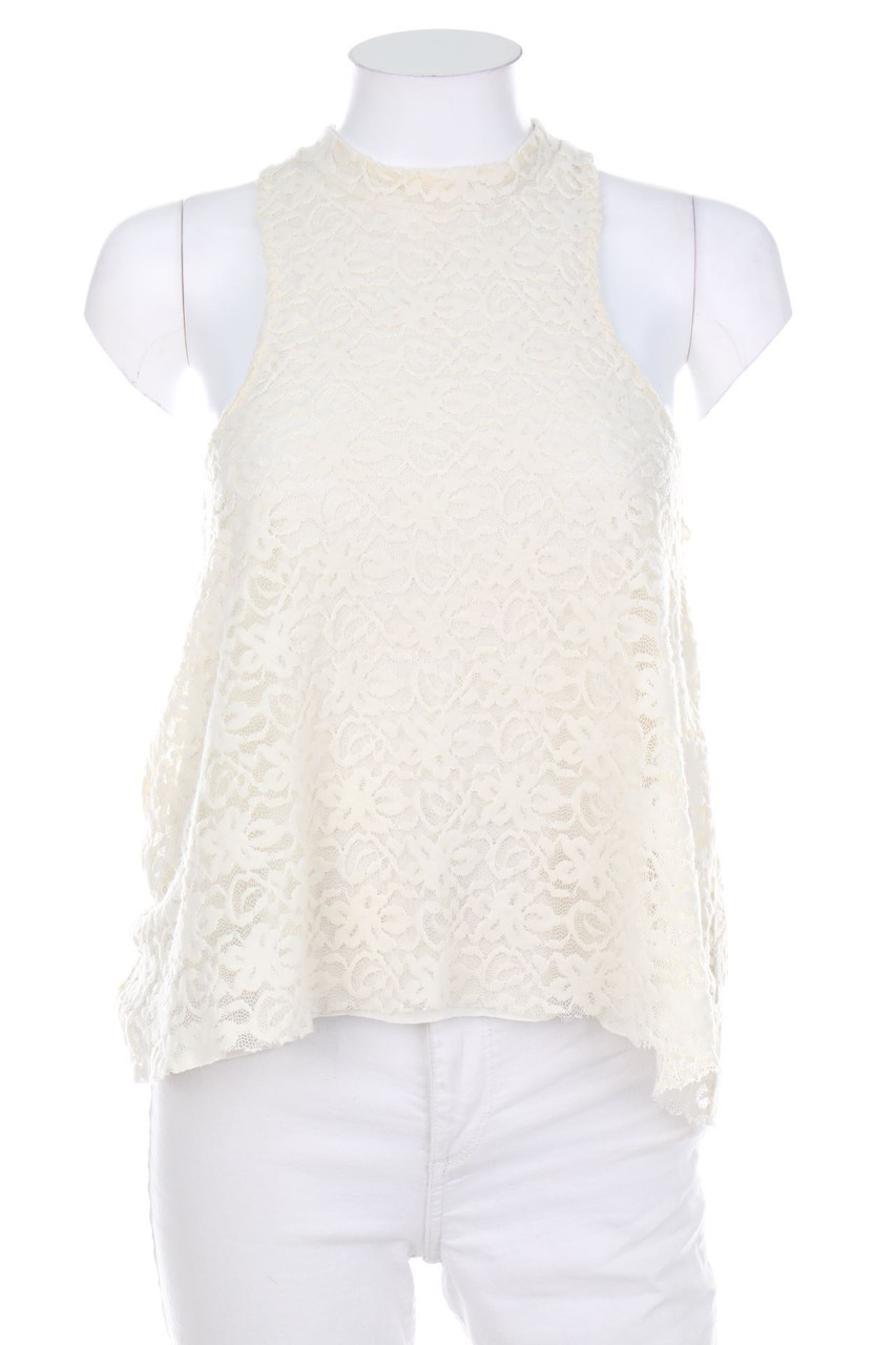 HOLLISTER - Lace-Blouse Top - S