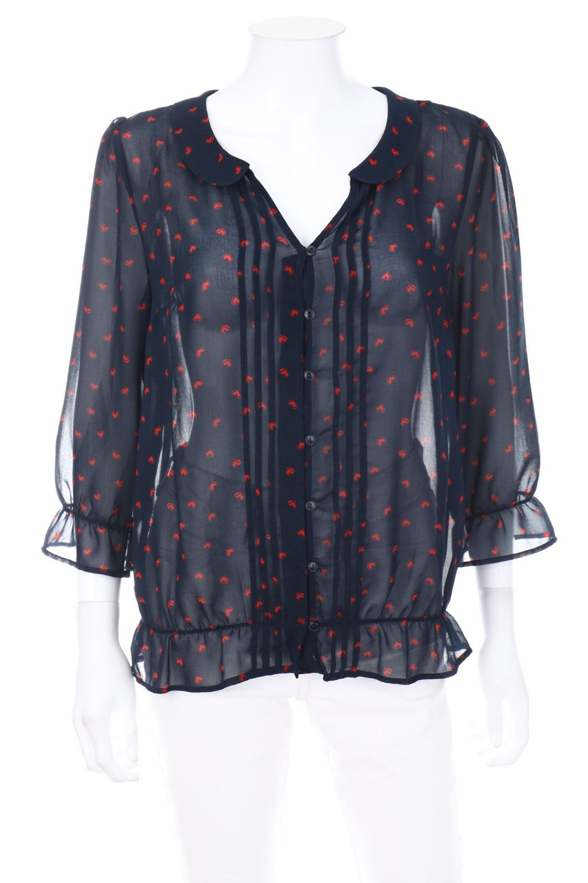 SECONDHAND - Blouse with Print - S