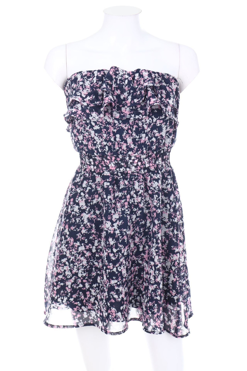 TALLY WEiJL - Volants-Mini Dress with Print - D 32