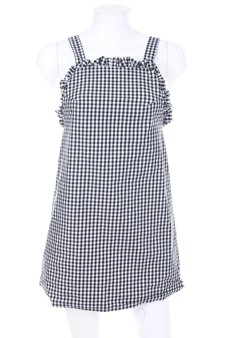 Beginning Boutique - Dress, Checked - XS