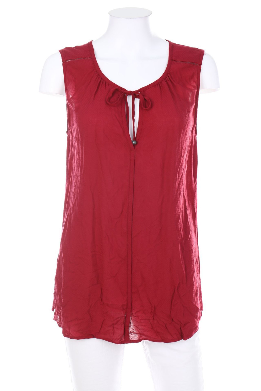 s.Oliver - Blouse Top with Keyhole - D 36