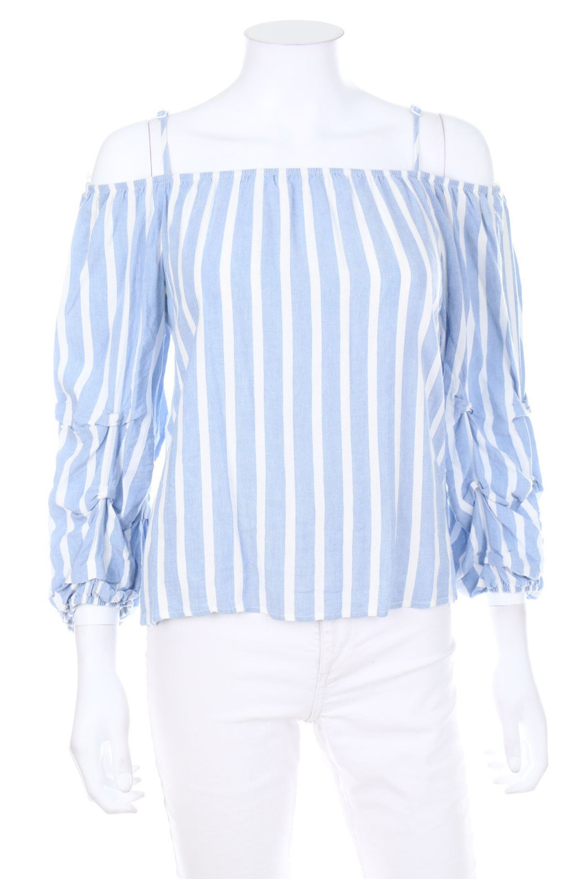 orsay - Off-the-shoulder blouse with Stripes - D 34