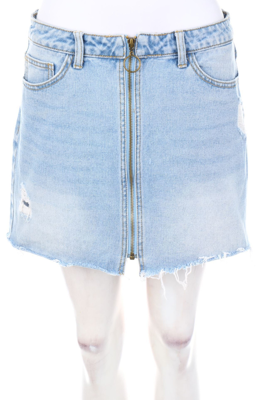 TALLY WEiJL - Denim Mini Skirt - D 40