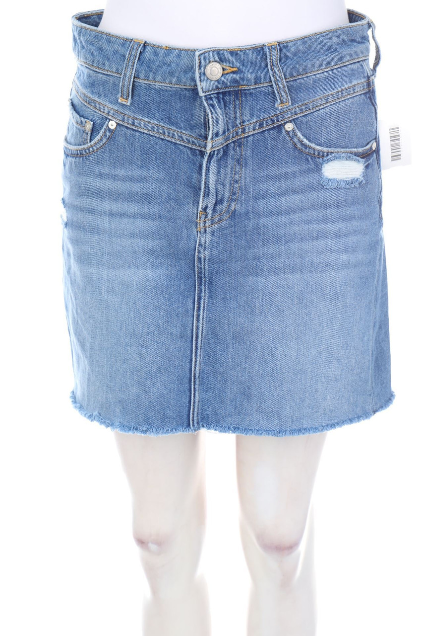 mavi - distressed Mini-Jeansrock - XS