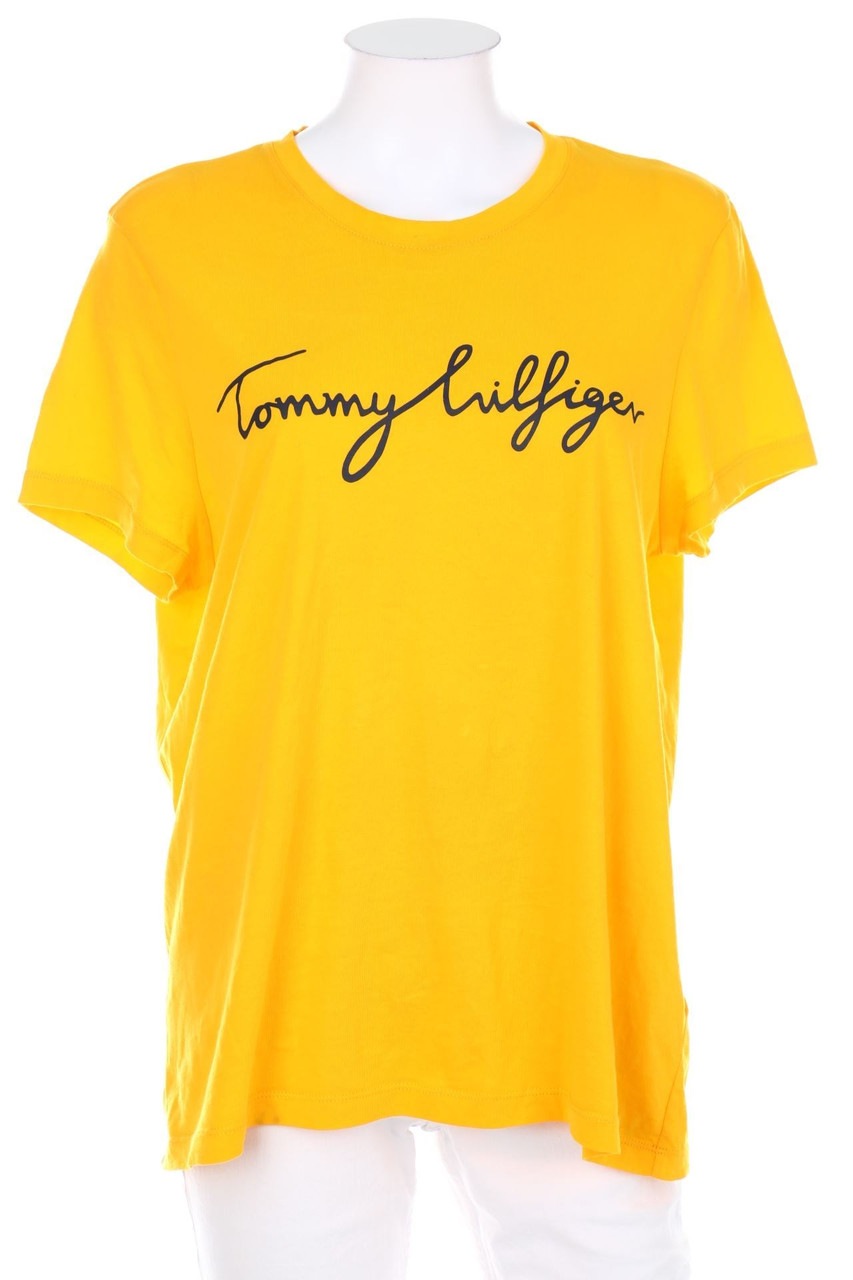 TOMMY HILFIGER - T-Shirt mit Logo-Print - XL
