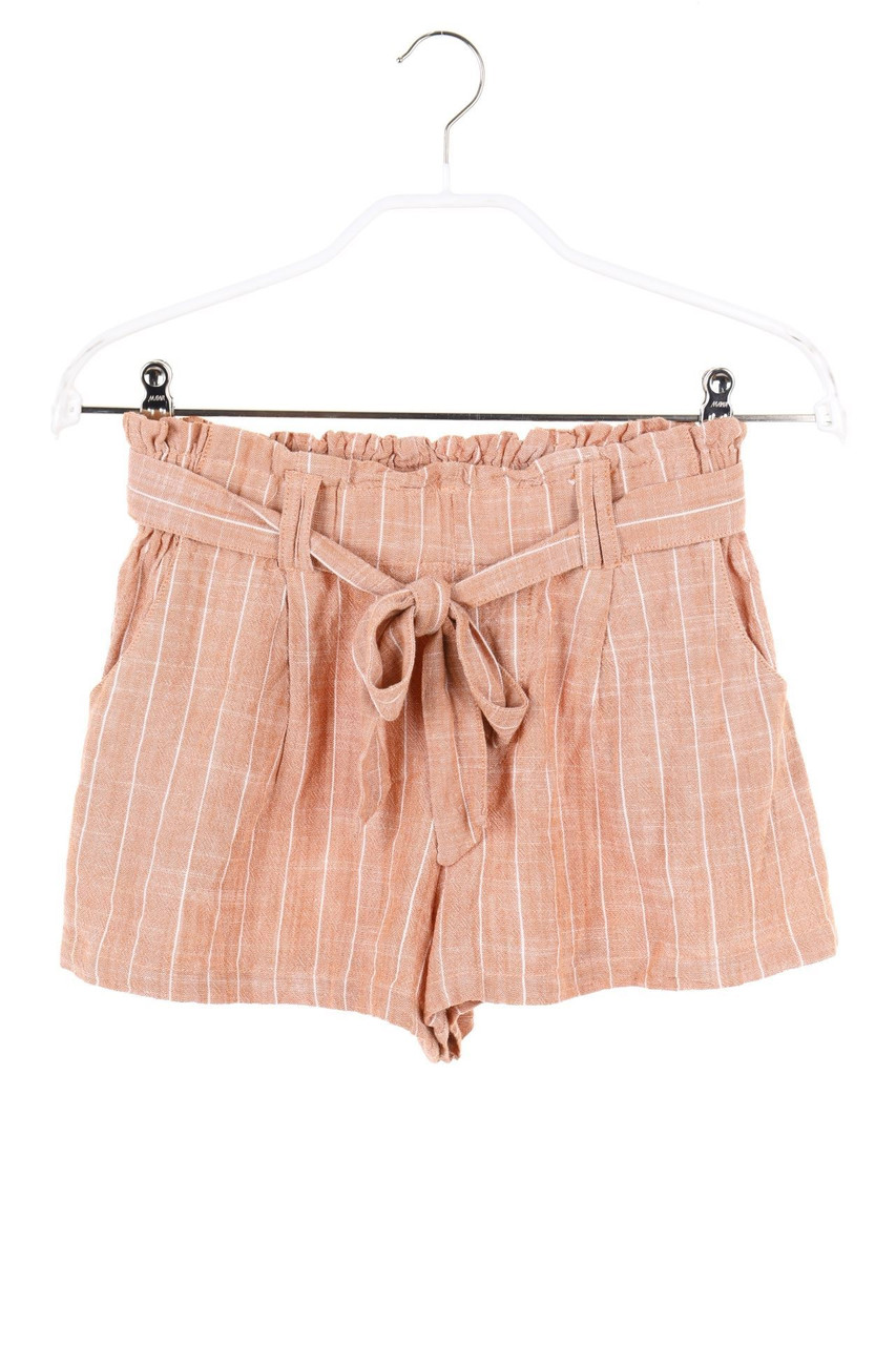zebra - Paperbag Shorts with Stripes - XS