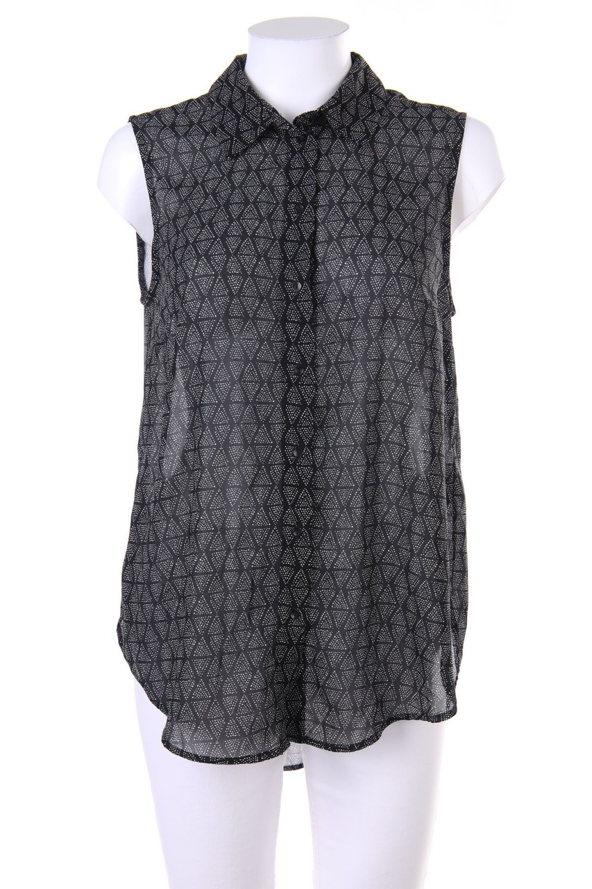 H&M - Blusentop mit Print - D 34