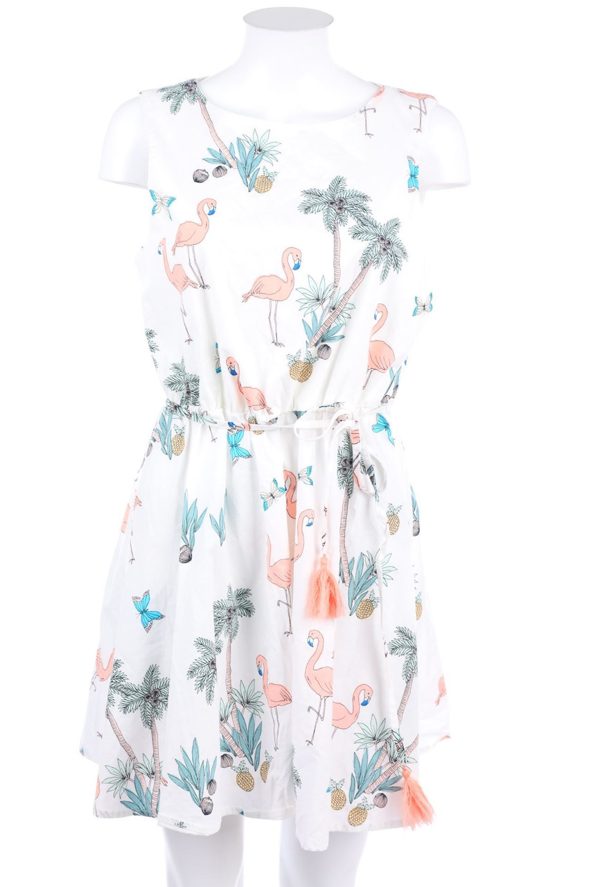 baileyblue - Dress with Tropical Print - L
