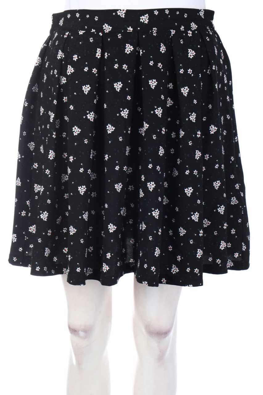 C&A - Minirock mit Blumen-Print - D 36