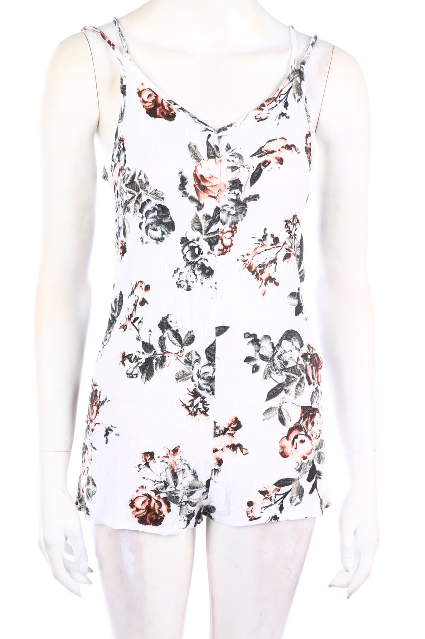 H&M DIVIDED - Playsuit mit Blumen-Print - D 34