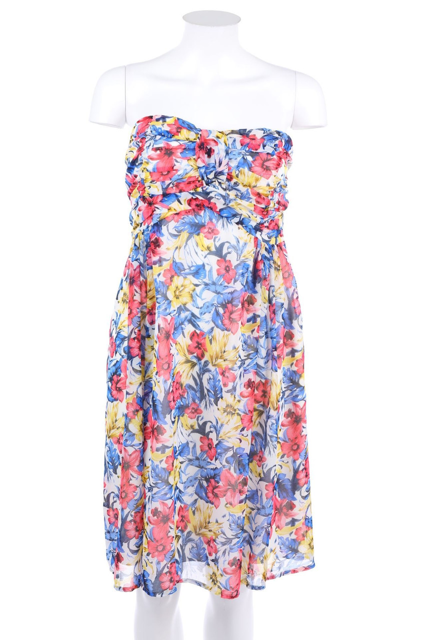 ESPRIT - Kleid mit Blumen-Print - D 40