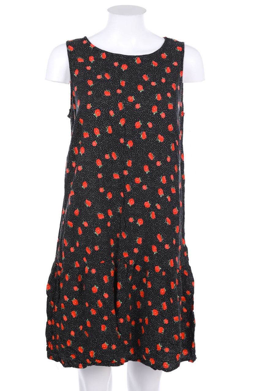 No Label - Mini Dress with Flower Print - S