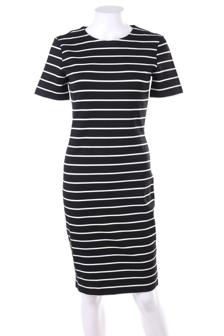 H&M - Midi-Kleid mit Streifen - S