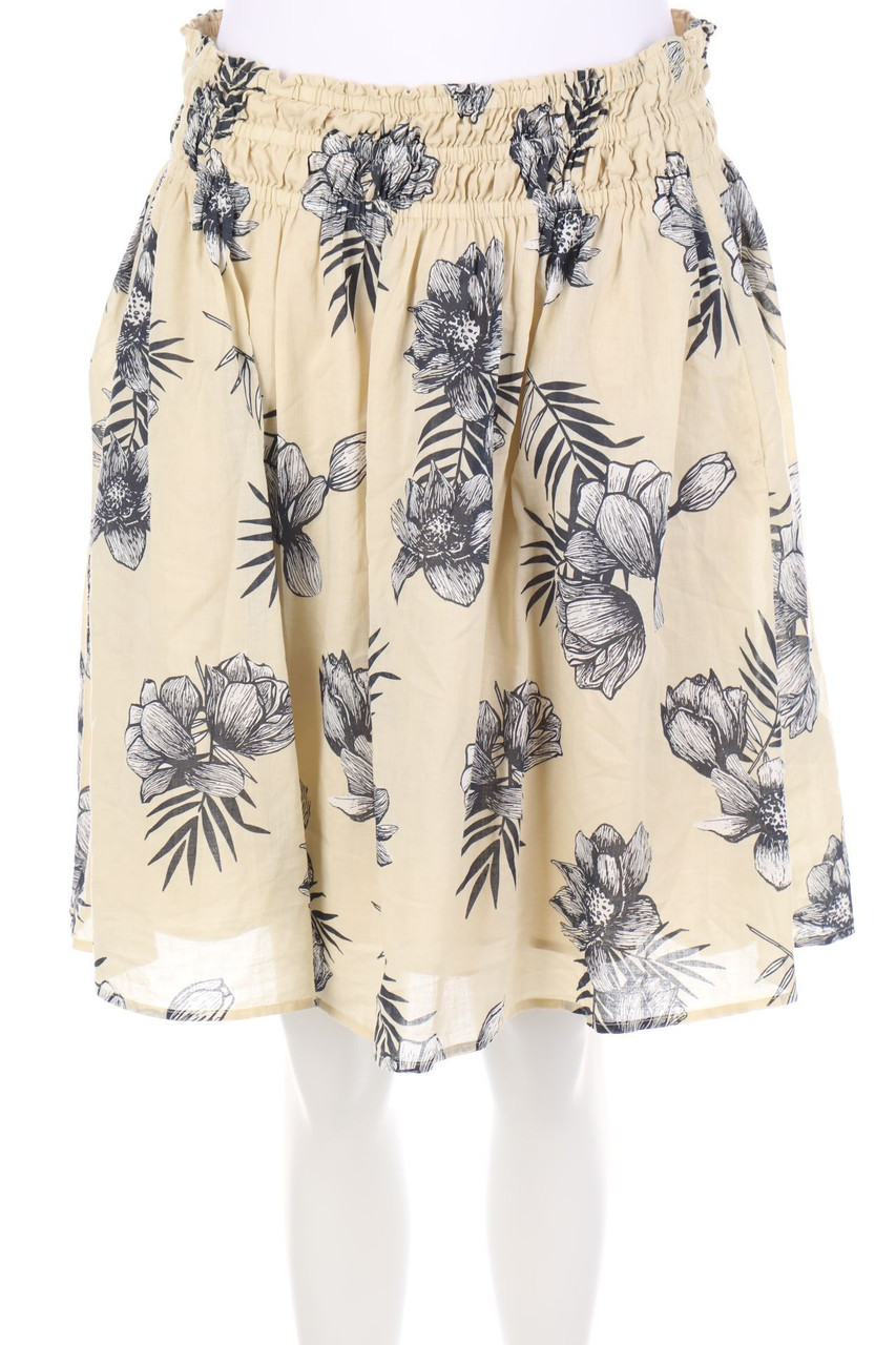 Marc O´Polo - Skirt, Cotton with Flower Print - D 38