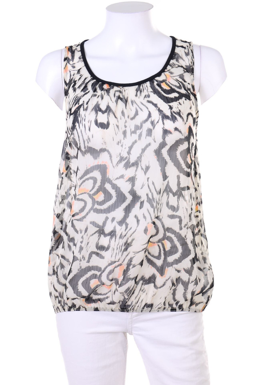 VILA - Blusentop mit Print - S