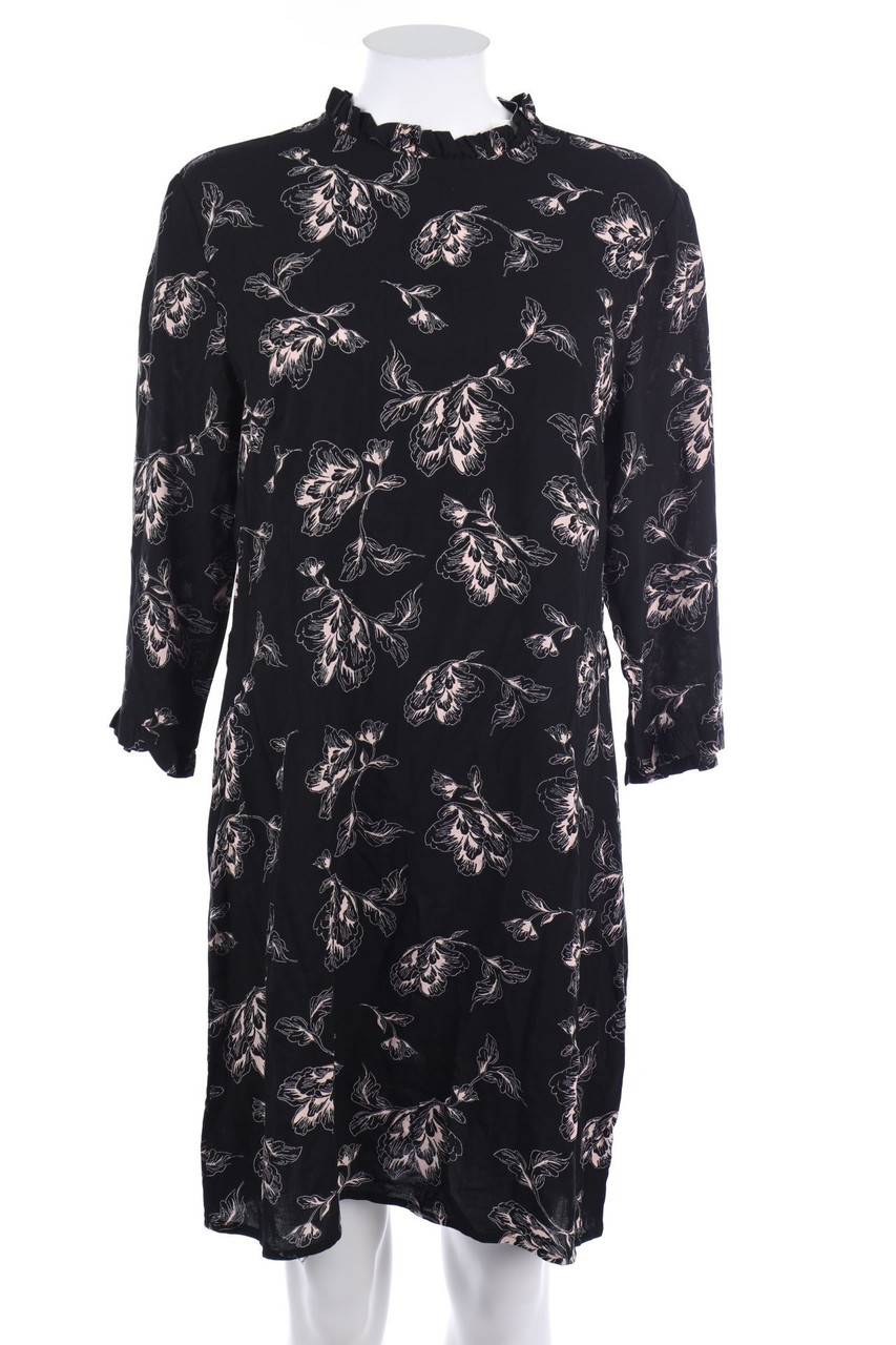 AMISU - Kleid mit Blumen-Print - D 42