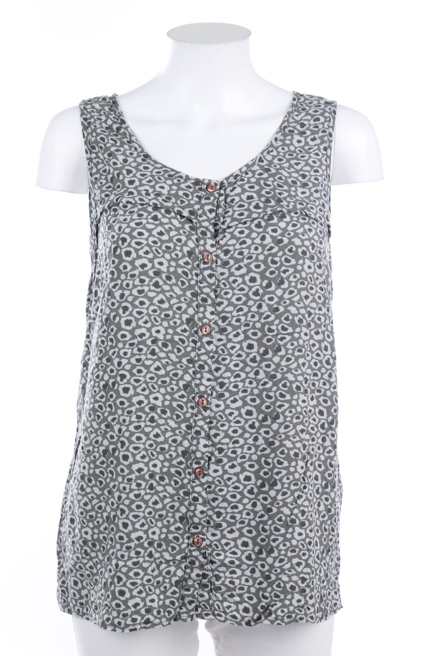 pieces - Top mit Print - S