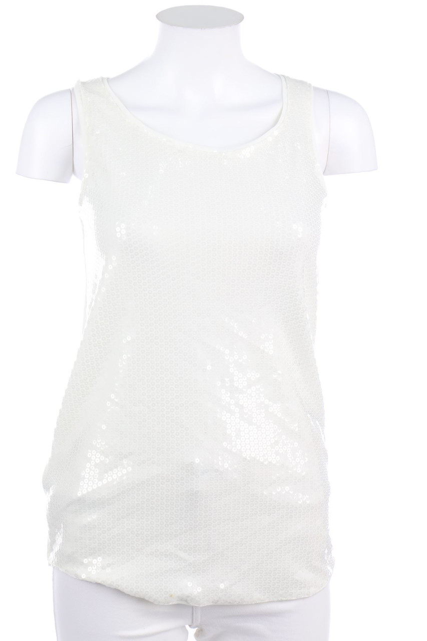 promod - Blusentop mit Pailletten - D 34