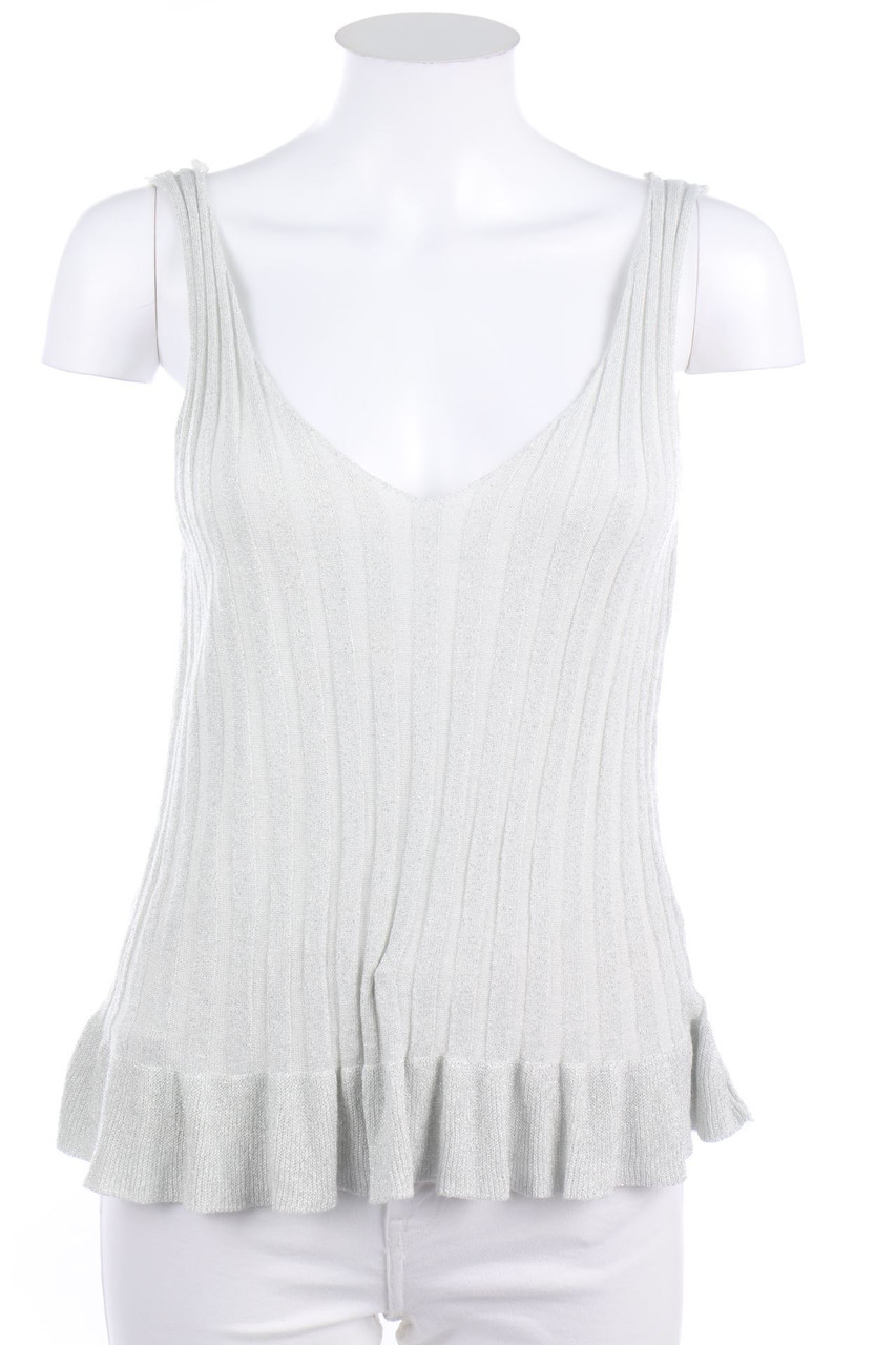 G&B - Glitzer-Strick-Top - L