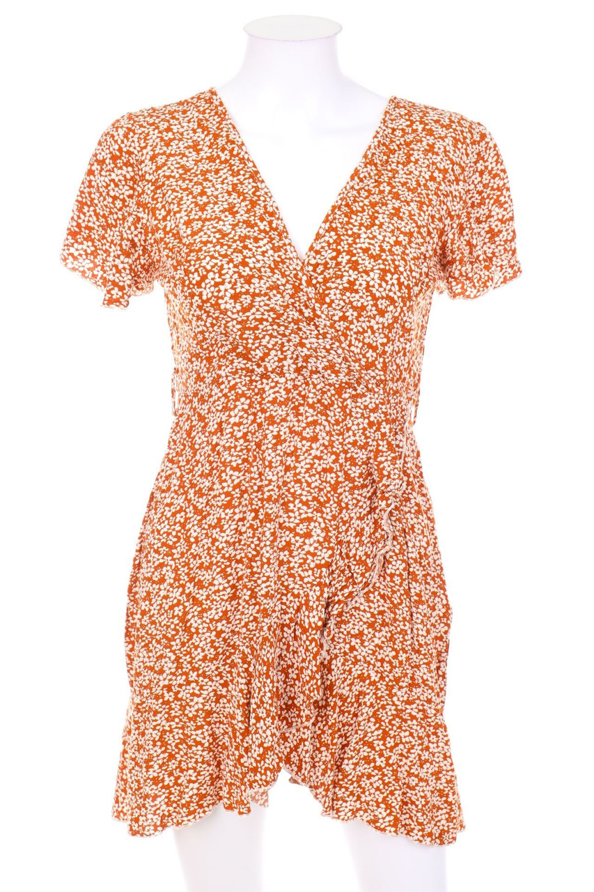 SHEIN - Minikleid mit Blumen-Print - D 34