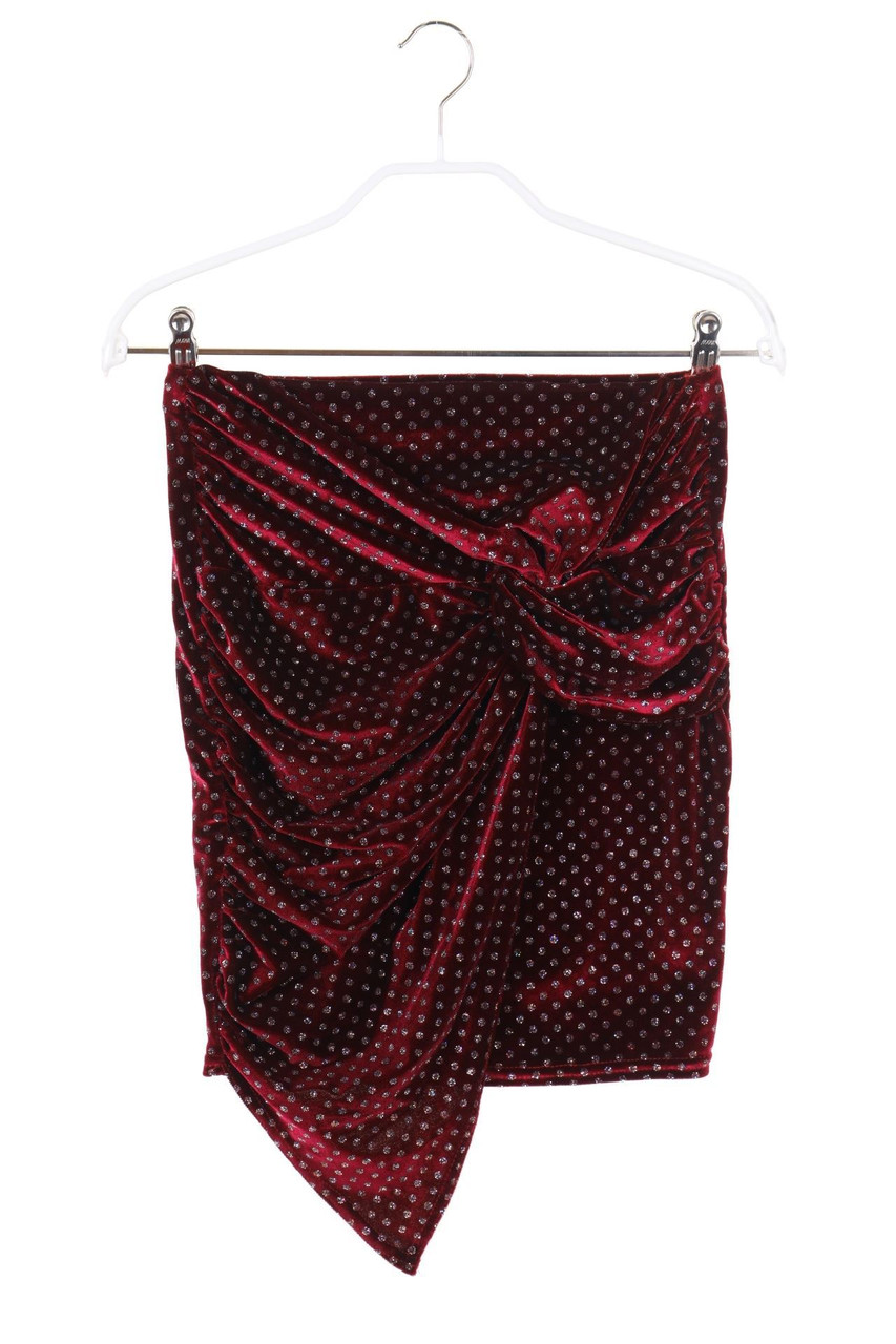 NLY TREND - Samt-Minirock mit Glitzer - XS