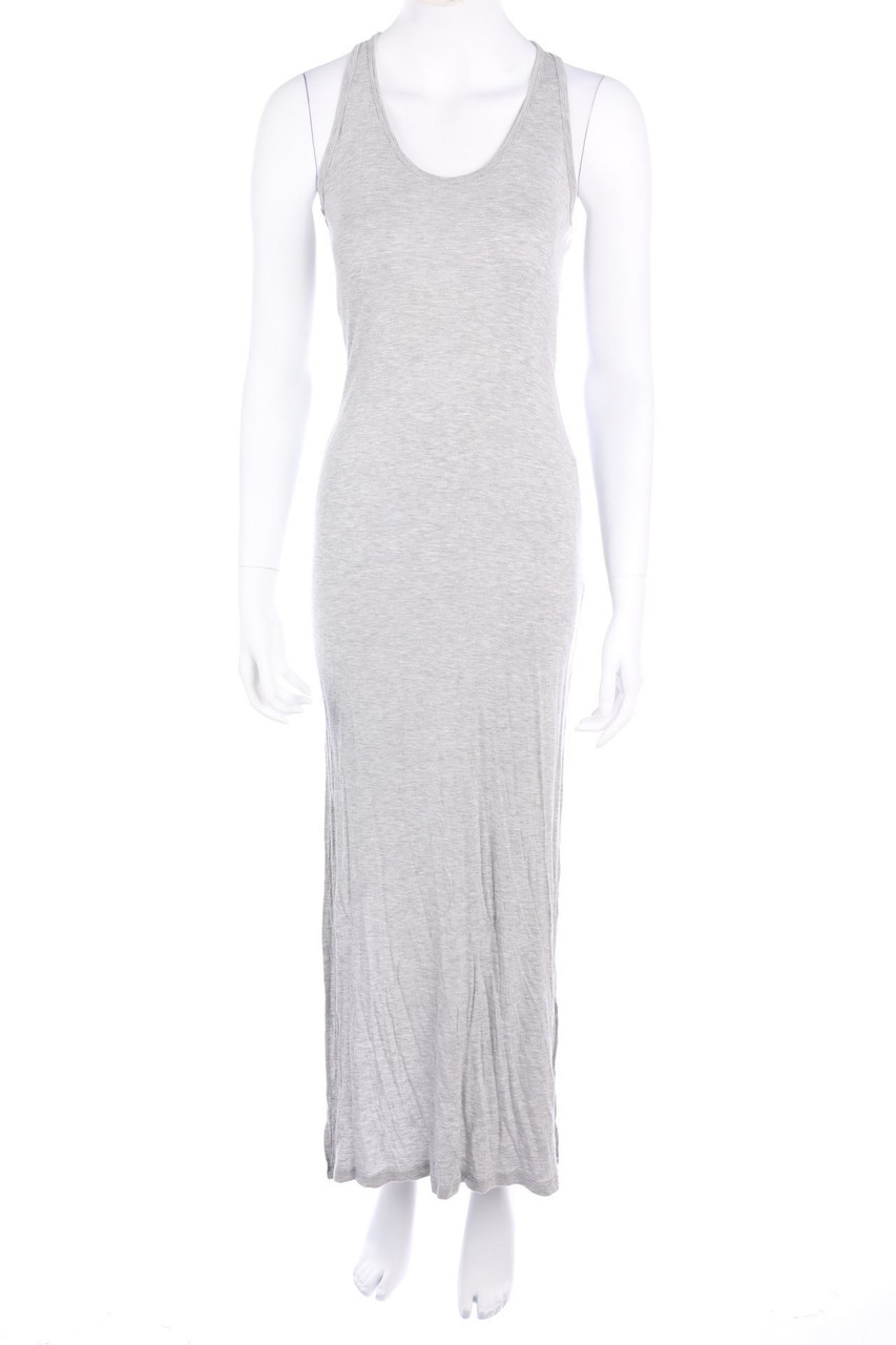 TERRANOVA - Jersey-Maxi-Kleid mit Schlitz - S