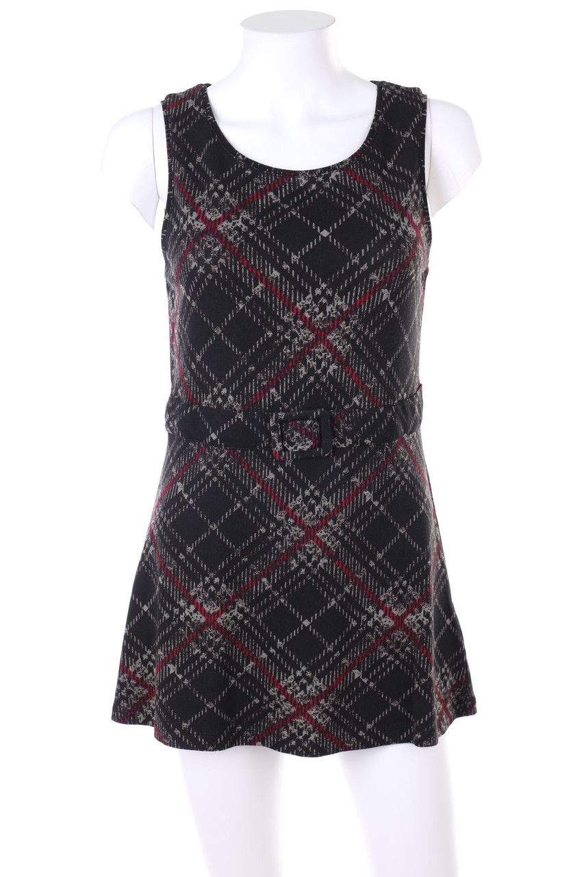 VIA APPIA - Mini Dress, Checked - D 38