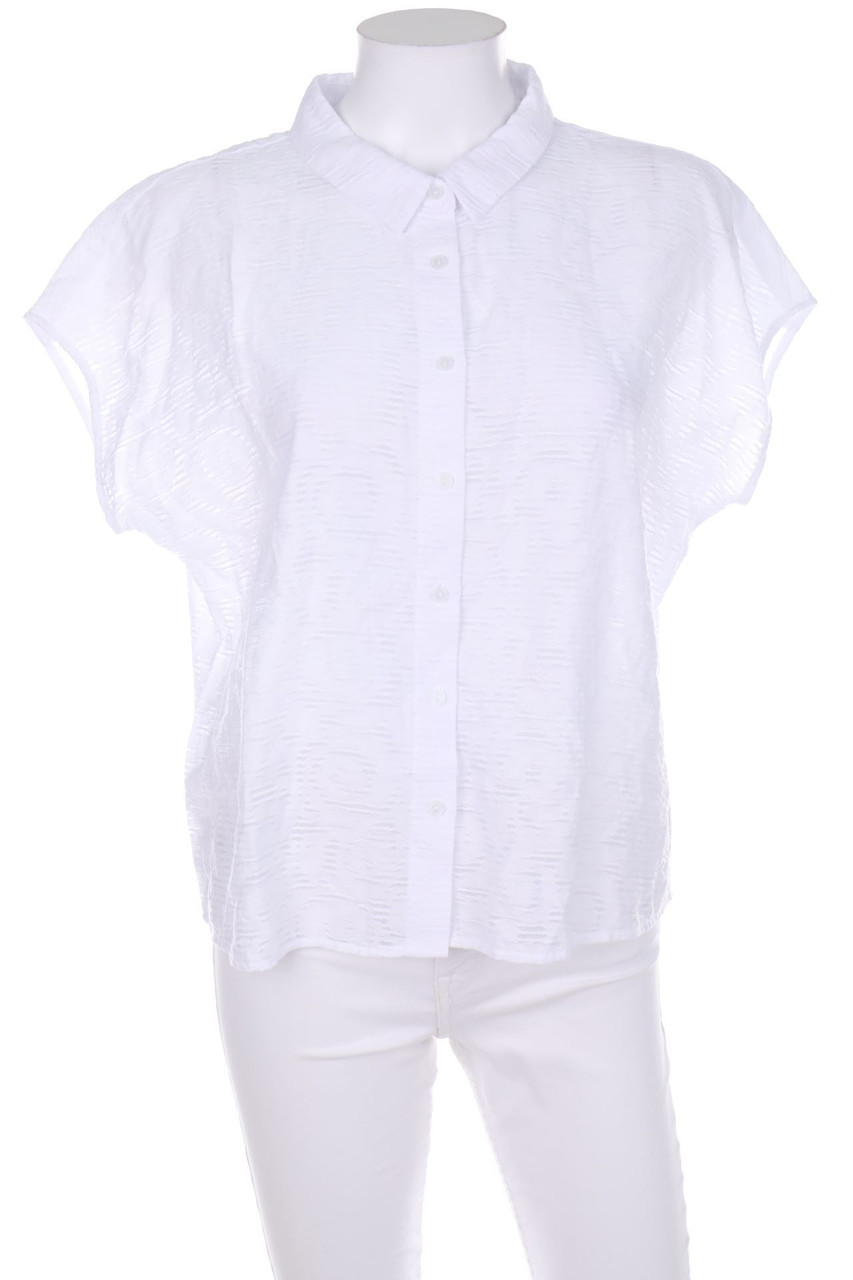 someday. - Shirt Blouse with Overcut Shoulder - L