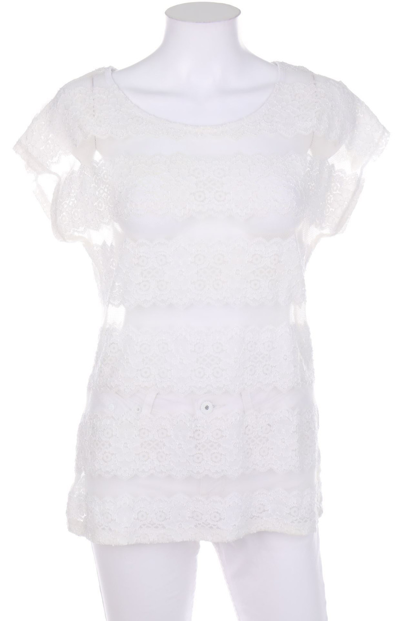 No Label - Shirt, Lace - S