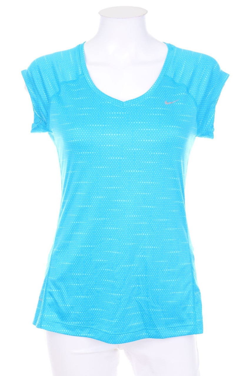 NIKE RUNNING - Sport-Shirt with Logo-Print - S