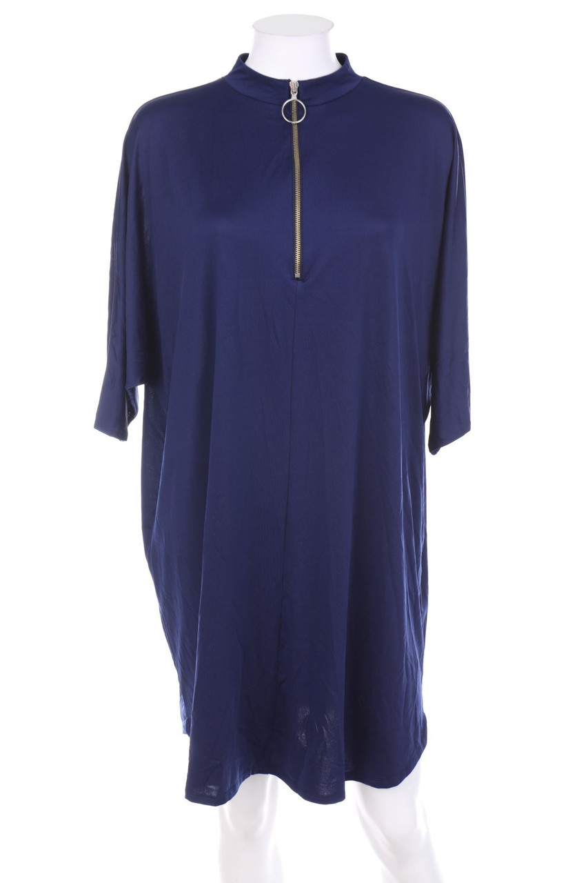 ZARA - Mini Dress with Batwing Sleeves - S