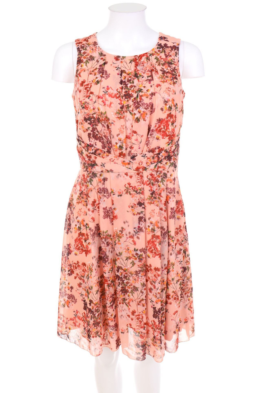 ESPRIT - Kleid mit Blumen-Print - D 34