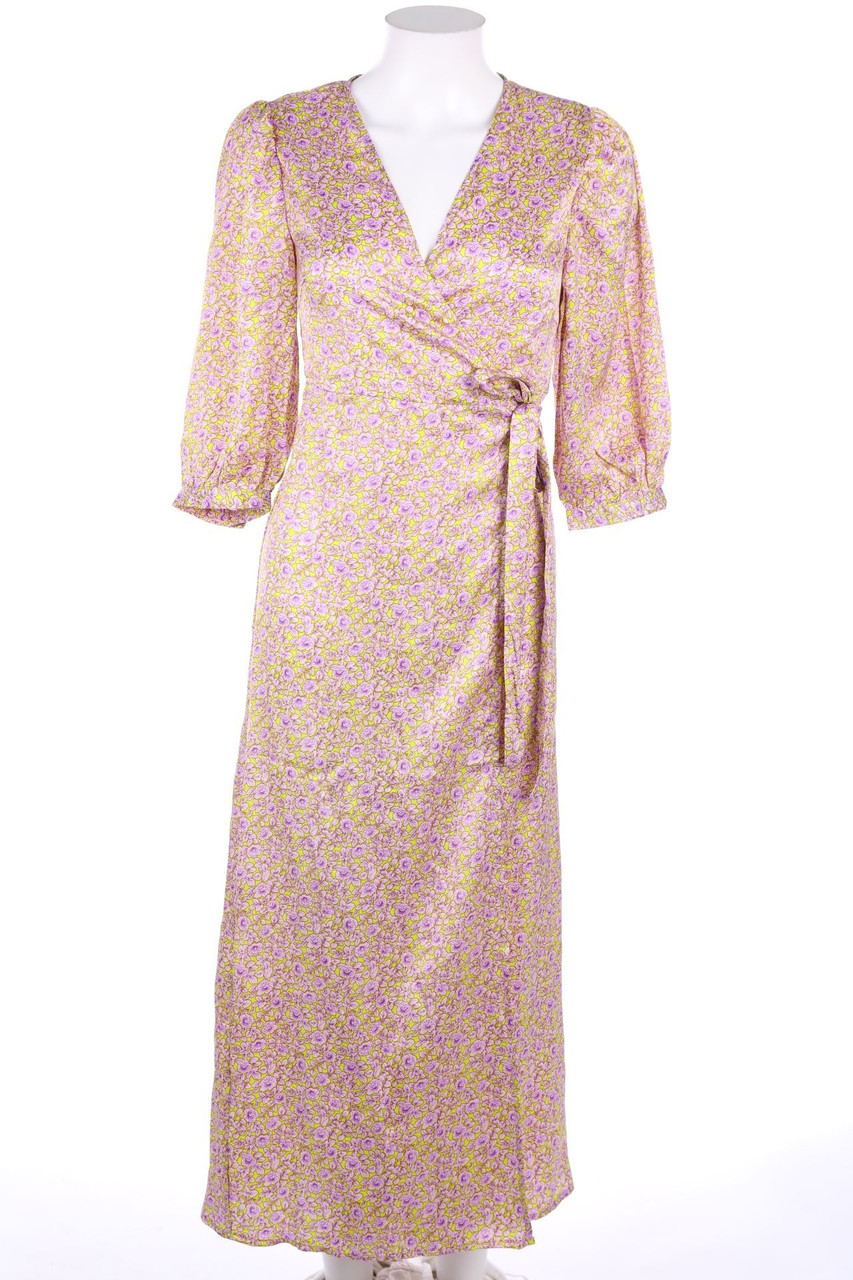 VILA - Wickelkleid mit Blumen-Print - D 34