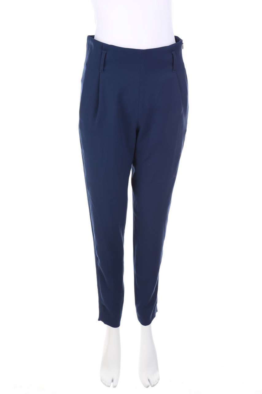 s.Oliver BLACK LABEL - Bundfaltenhose mit Reißverschluss - D 34