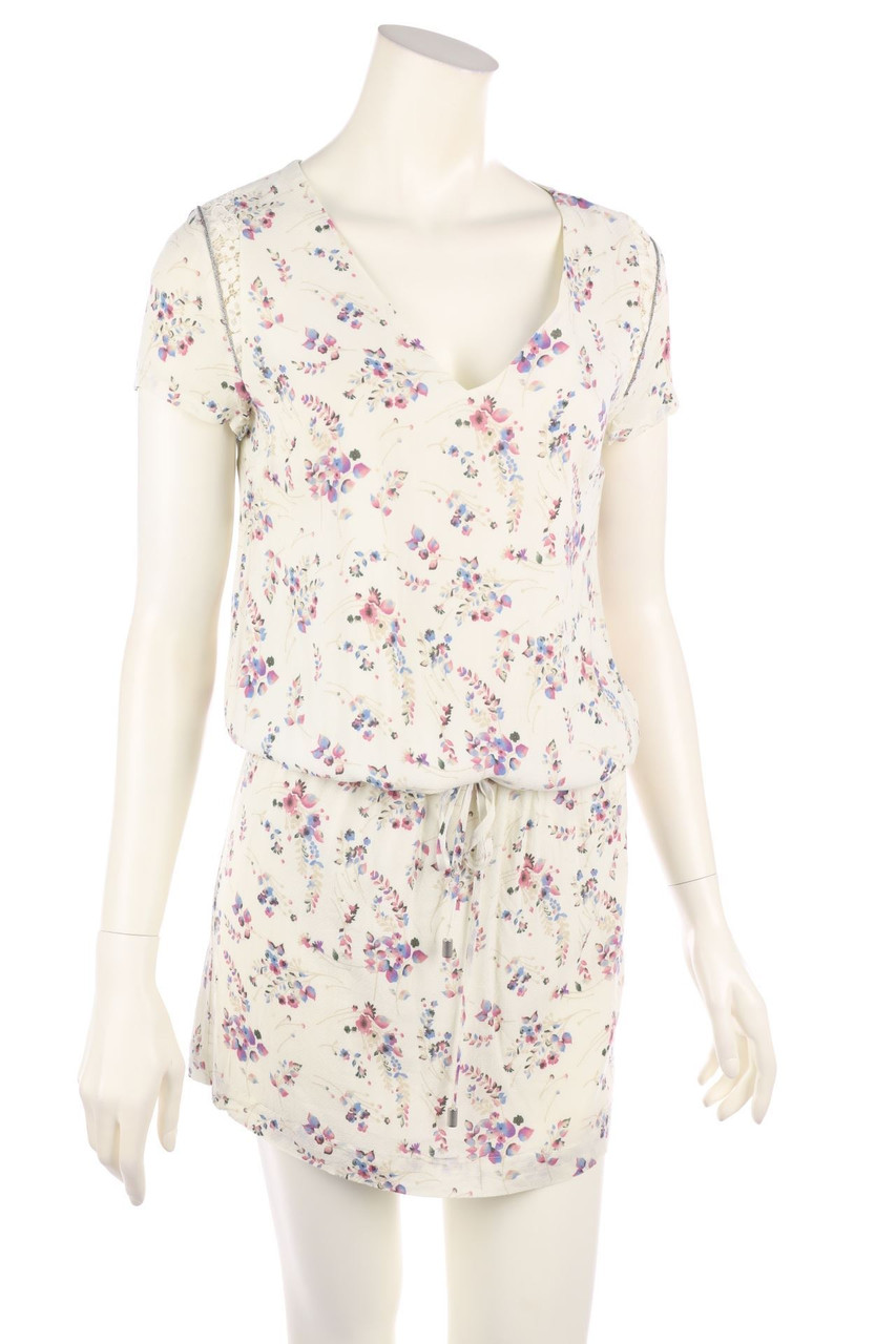 IKKS - Mini Dress with Flower Print - D 34