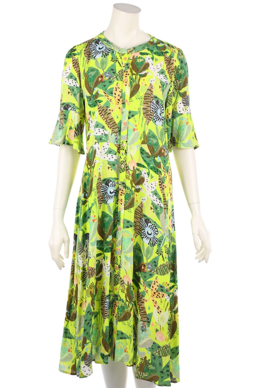 POM AMSTERDAM - Maxi Dress with Print - D 38