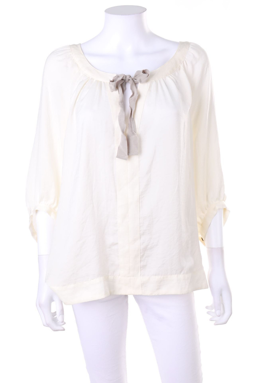 H&M - Bluse mit Schleife - D 46