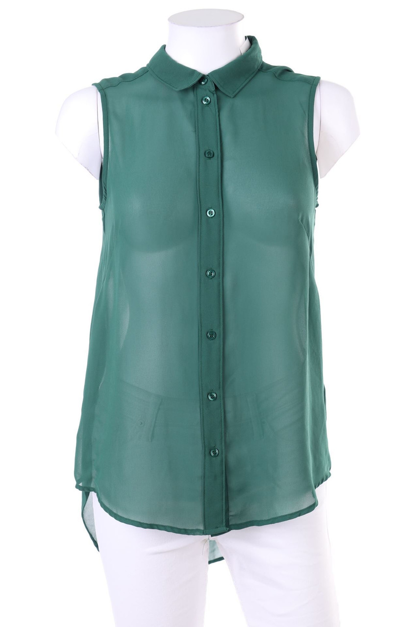 H&M - ärmellose Hemd-Bluse - D 34