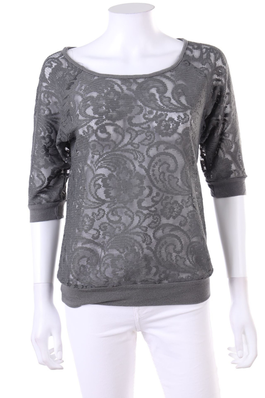 KOE - Lace-Blouse with 3/4 Sleeve - S